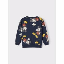 NAME IT Mickey Mouse Sweatshirt Jarel Dark Sapphire